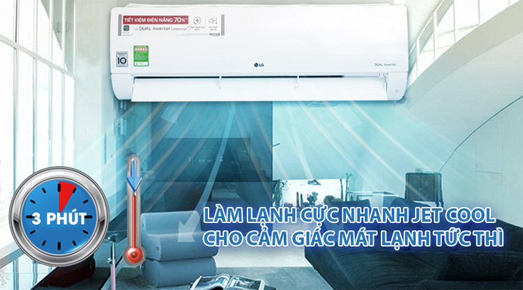 Điều Hòa Inverter LG V13APH (11.200Btu)