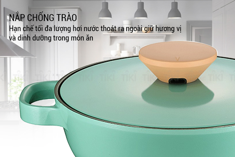 Nồi lẩu Ceramic Hard Anodized PoongNyun BNPT-24CL(IH) Size 24cm