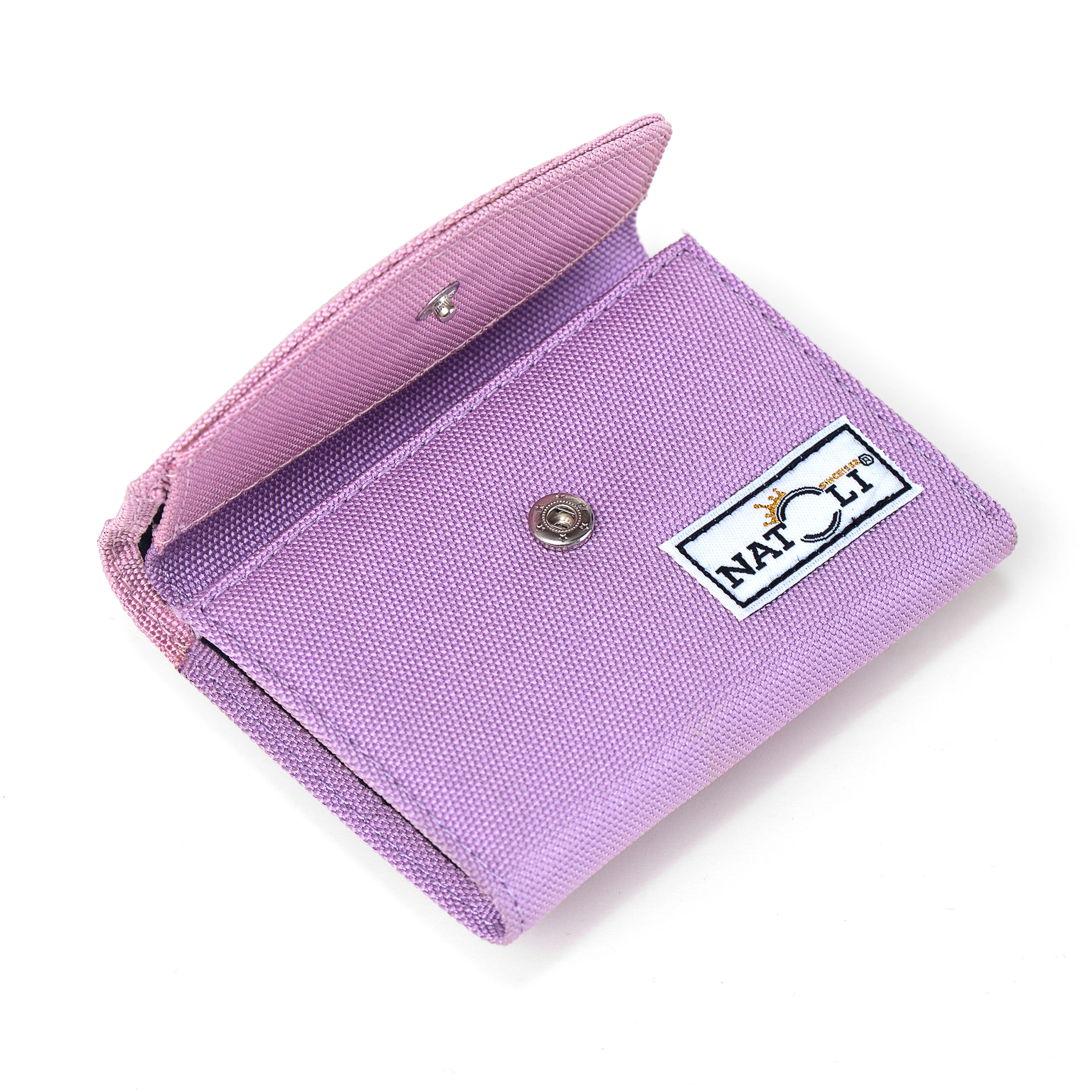 Ví cầm tay nữ mini cute BST The Button Wallet V5 chính hãng NATLOLI nhỏ gọn kháng nước nhiều ngăn cao cấp