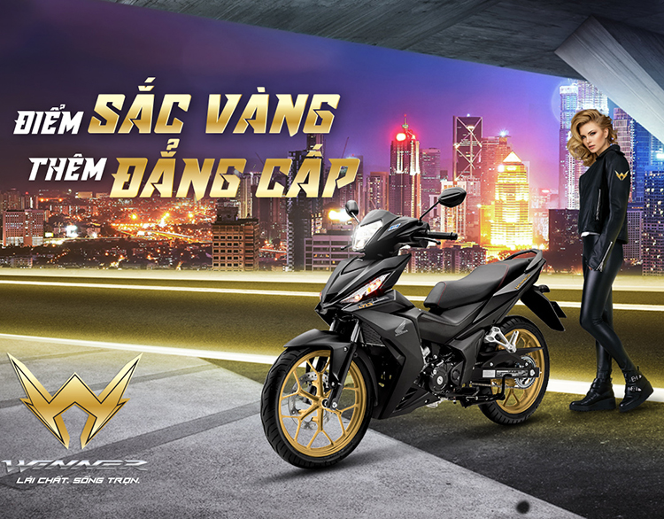 Xe Máy Honda Winner 2019 (Phiên Bản Cao Cấp) - Đen Vàng Đồng