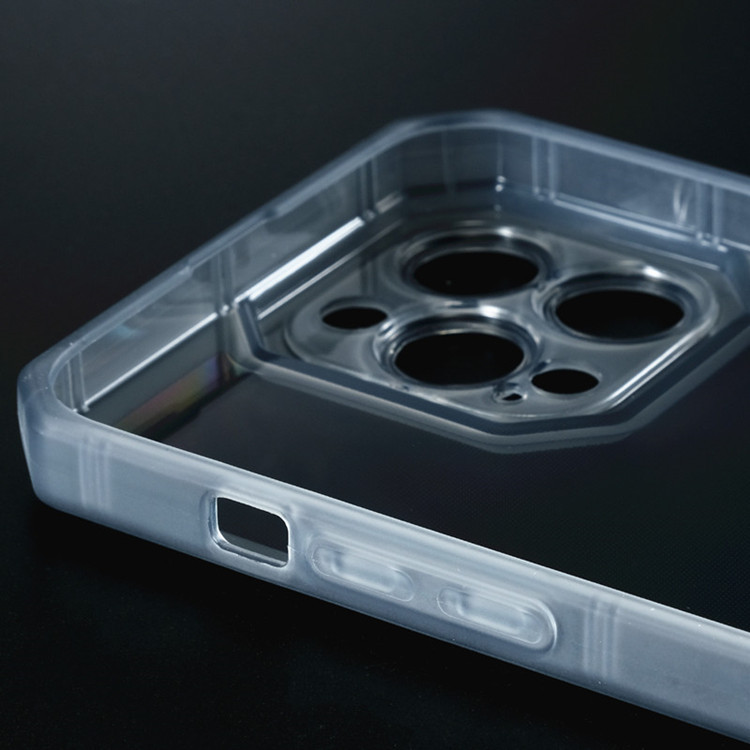 Ốp Lưng Silicon TPU trong suốt GOR ARMOR cho iPhone 13 Mini / 13 / 13 Pro / 13 Pro Max - Hàng Chính Hãng