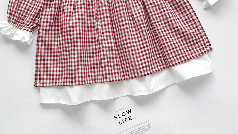 Đầm kẻ caro cho bé gái xinh xắn, 2 lớp cotton thoáng mát, hàng nhập chất đẹp, bé dùng dự tiệc, đi chơi, đi học | MV26