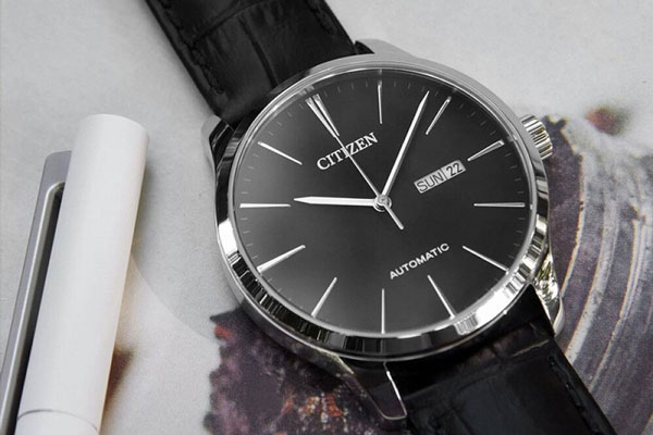 Đồng Hồ Citizen Nam Dây Da Máy Cơ-Automatic NH8350-08E