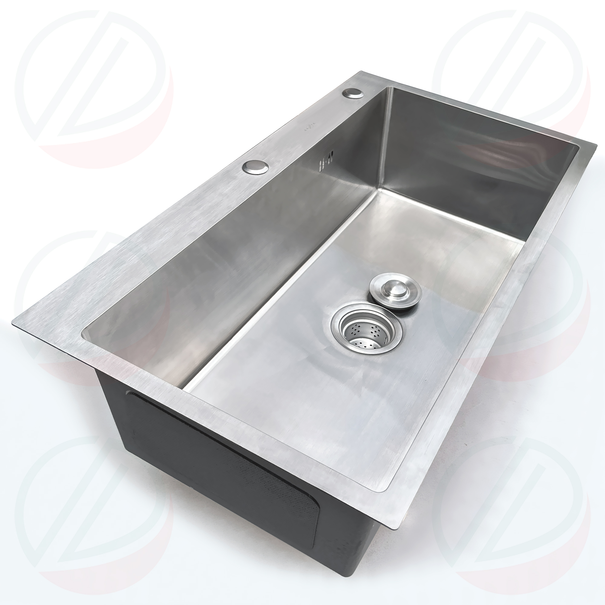COMBO Chậu Rửa Chén Bát Có Chân Lắp Thêm Bàn Chờ Nhiều Kích Thước - Tặng bộ đầu hút nước rửa chén tiện lợi