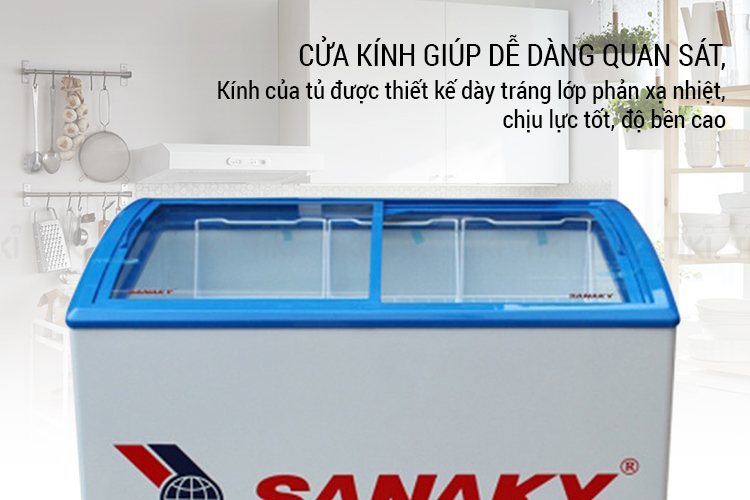 Tủ Đông Sanaky VH-602KW (432L) - Hàng Chính Hãng