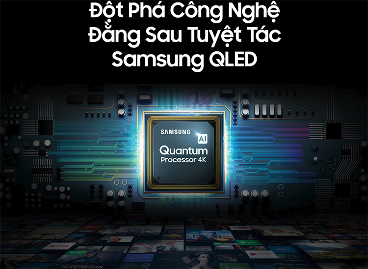 Smart Tivi QLED Samsung 82 inch 4K UHD QA82Q65RAKXXV
