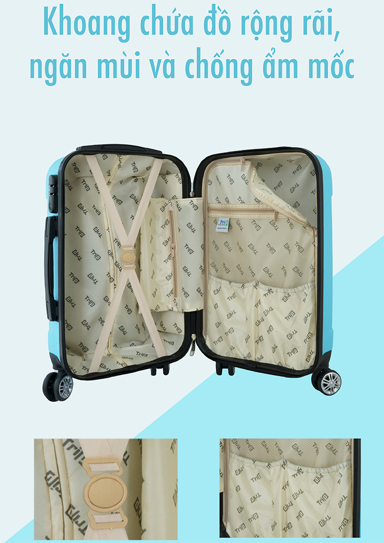 Vali Trip P603 - Xanh Ngọc