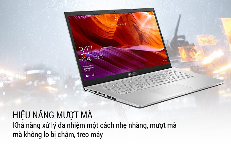 Laptop Asus Vivobook X409UA-EK092T Core i3-7020U/ Win10 (14 FHD) - Hàng Chính Hãng