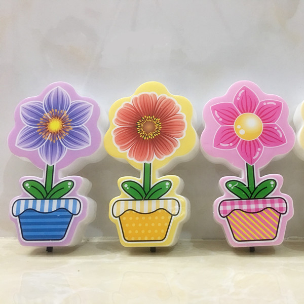 Đèn Ngủ Hình Chậu Hoa (Màu Ngẫu Nhiên)