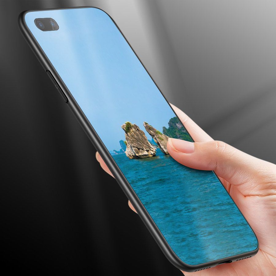 Ốp kính cường lực cho điện thoại Oppo A5/A3s - vịnh hạ long MS HALONG008