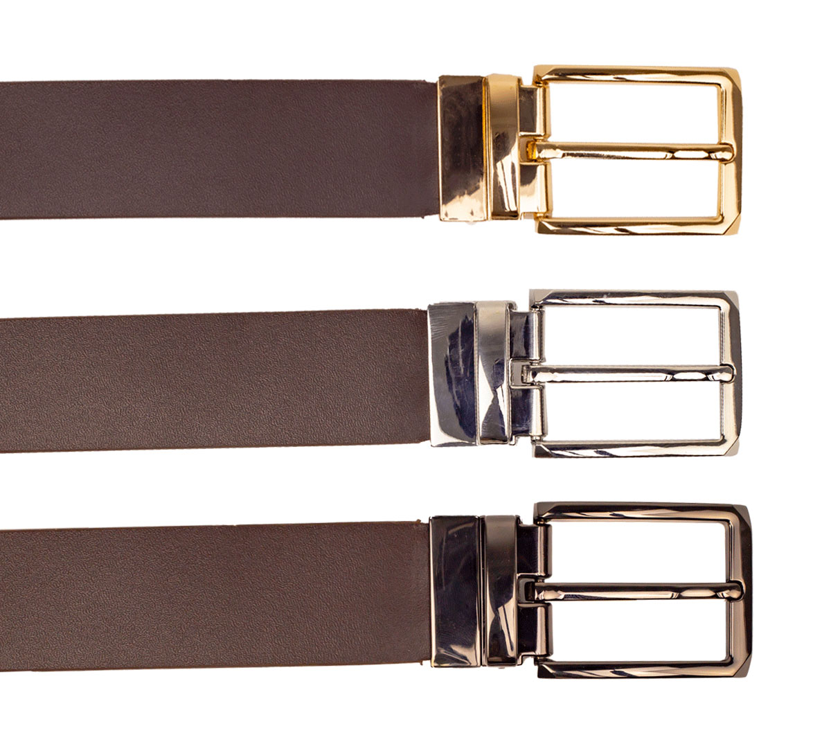 Thắt lưng da bò nguyên tấm L113 cao cấp nhiều mặt Bụi Leather - Bảo hành 12 tháng