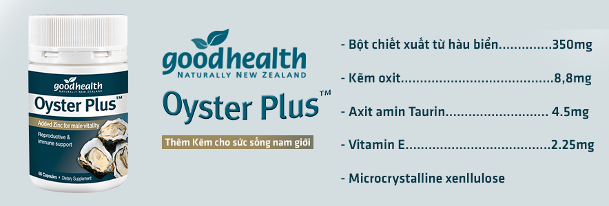 Tăng Cường Sinh Lý Nam Tinh Chất Hàu Goodhealth Oyster Plus Nhập Khẩu New Zealand Giúp Bổ Thận Tráng Dương, Cải Thiện Sức Khỏe Sinh Sản Và Chất Lượng Tinh Trùng, Hỗ Trợ Tình Trạng Xuất Tinh Sớm, Giảm Đau Lưng Mỏi Gối Chậm Mãn Dục Lọ 60 viên 3