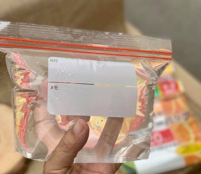 Set túi Zip bảo quản thực phẩm - Nội địa Nhật Bản
