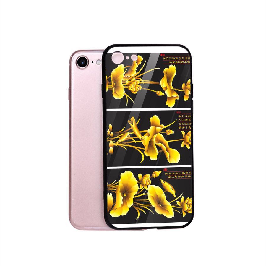 Ốp điện thoại kính cường lực cho máy iPhone 5/5s/se - Tứ Quý MS TUQUY012