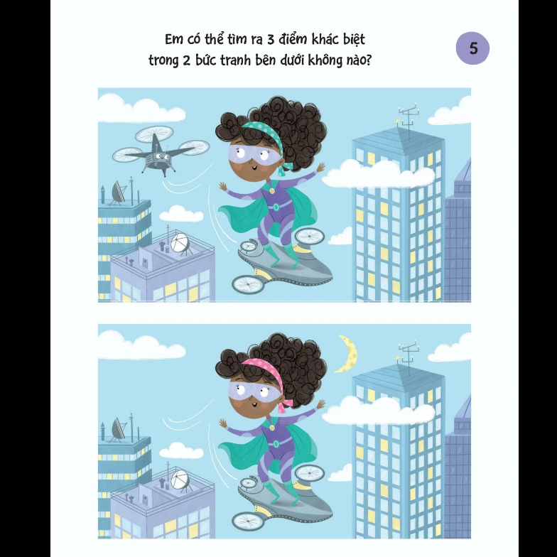 Sách 90++ Trò Chơi Phát Triển Chỉ Số Iq Cho Bé - Các Siêu Anh Hùng