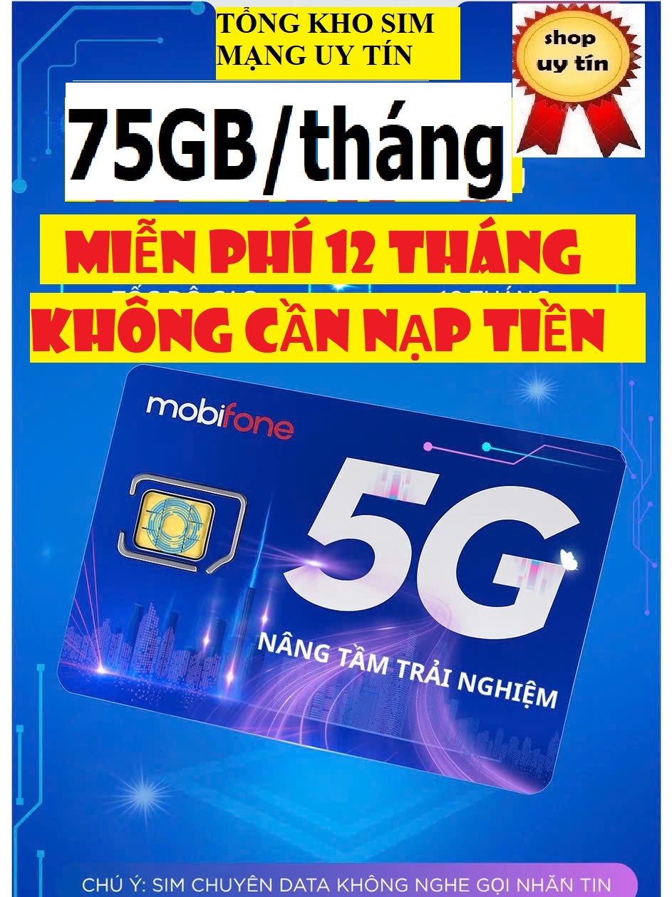 Sim 4G Mobifone chuyên data vào mạng, nhiều lựa chọn thời gian sử dụng - Hàng chính hãng