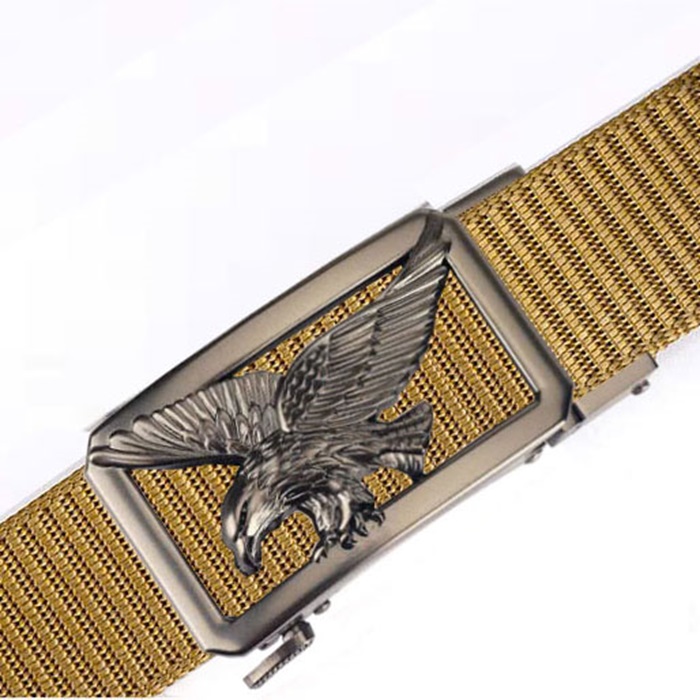 Dây nịt nam, thắt lưng nam dây dù cao cấp bền đẹp khóa đúc đặc tự động tiện lợi mẫu HOT