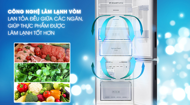 Tủ Lạnh Inverter Samsung RB30N4180B1/SV (307L) - Hàng chính hãng