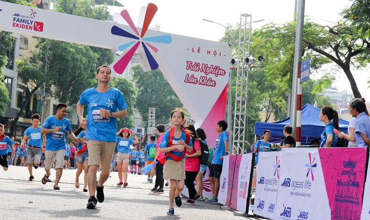 Giải Chạy Bộ Family Ekiden 2019