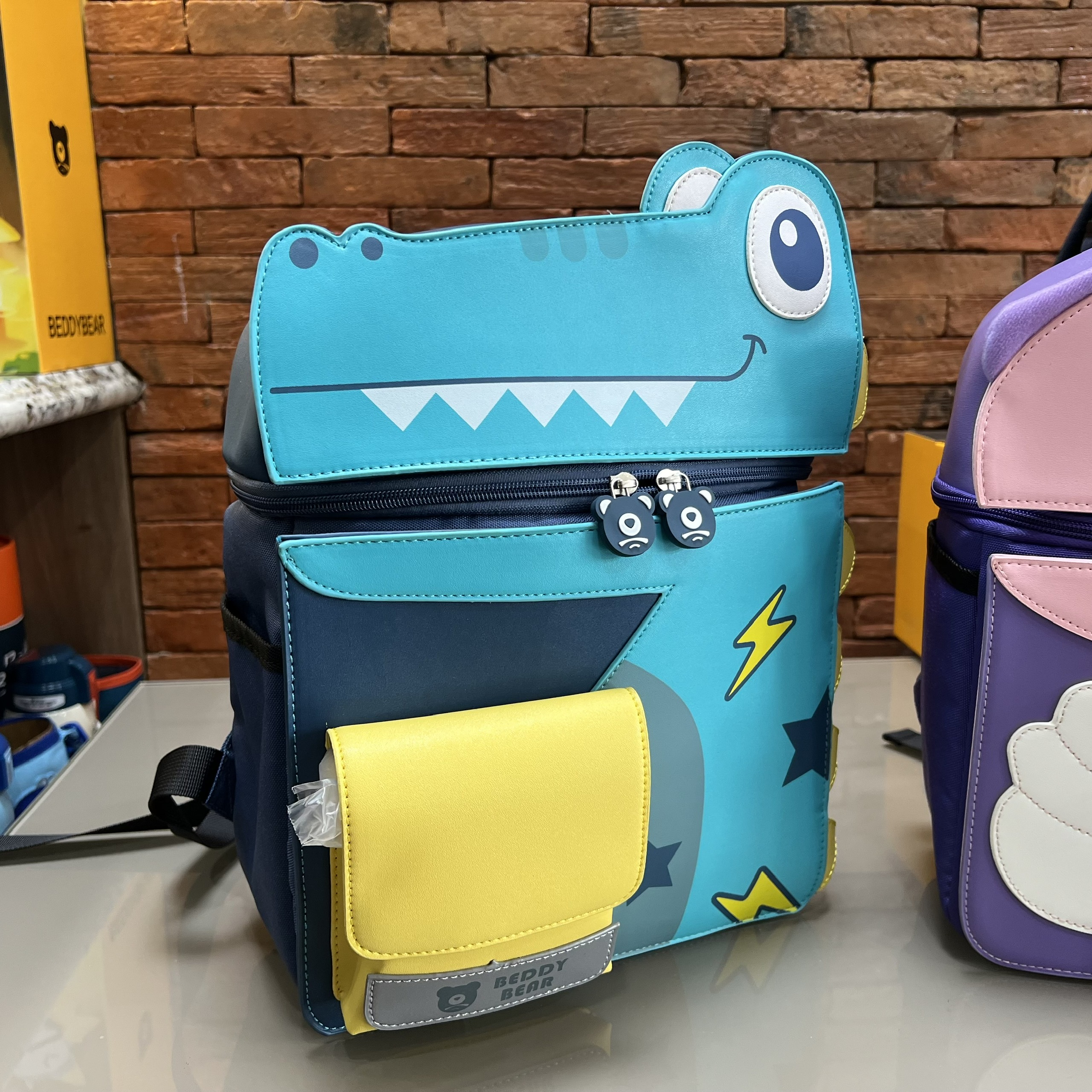 Balo Trẻ em từ 5 tuổi Beddybear Cute Bag 2.0 Phù hợp cho bé trai gái học Mẫu giáo chuẩn bị vào lớp 1 .Thiết kế chống gù, Chất liệu da PU hạn chế thấm nước