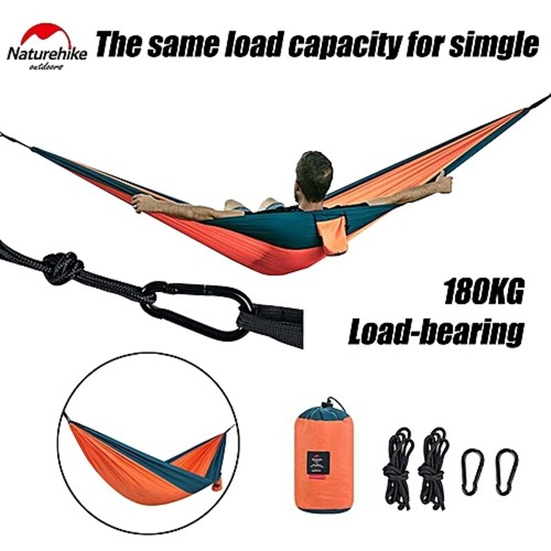 Võng Naturehike cắm trại du lịch dã ngoại võng dù xếp gọn đơn đôi Campoutvn A200