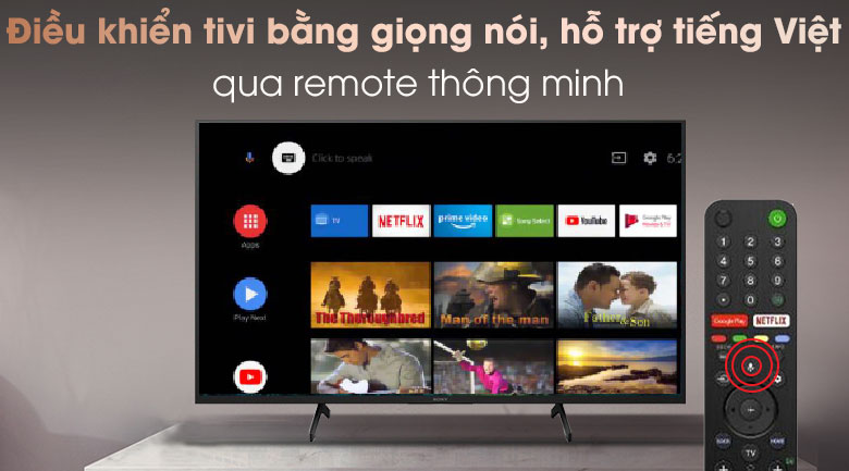 Android Tivi Sony 4K 55 inch KD-55X7500H