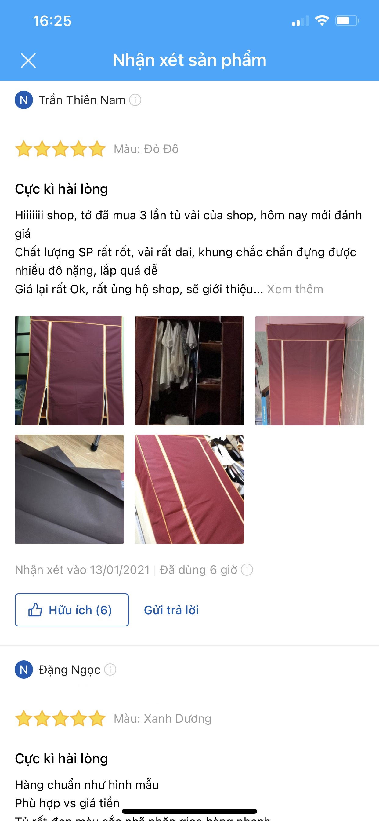 Tủ vải đựng quần áo 3 buồng 8 ngăn khung nhôm dễ lắp ráp tiện lợi - Chính hãng dododios