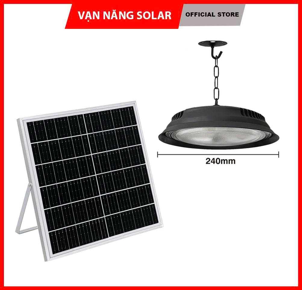 Đèn led treo trần nhà năng lượng mặt trời