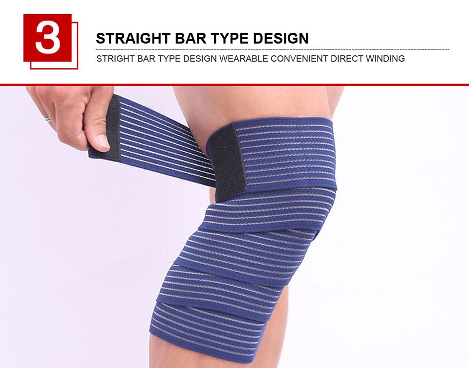 Bộ 2 Băng Quấn Hỗ Trợ Đầu Gối, Bảo Vệ Bắp Ống Chân Khi Chơi Thể Thao Sport Knee Support AOLIKES YE-1516