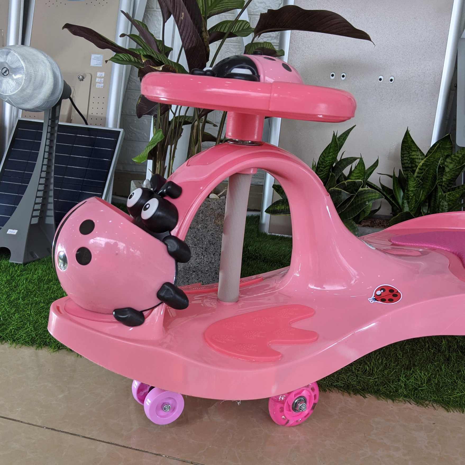 xe lắc tay cho bé có nhạc baby plaza hzl-288-1 16