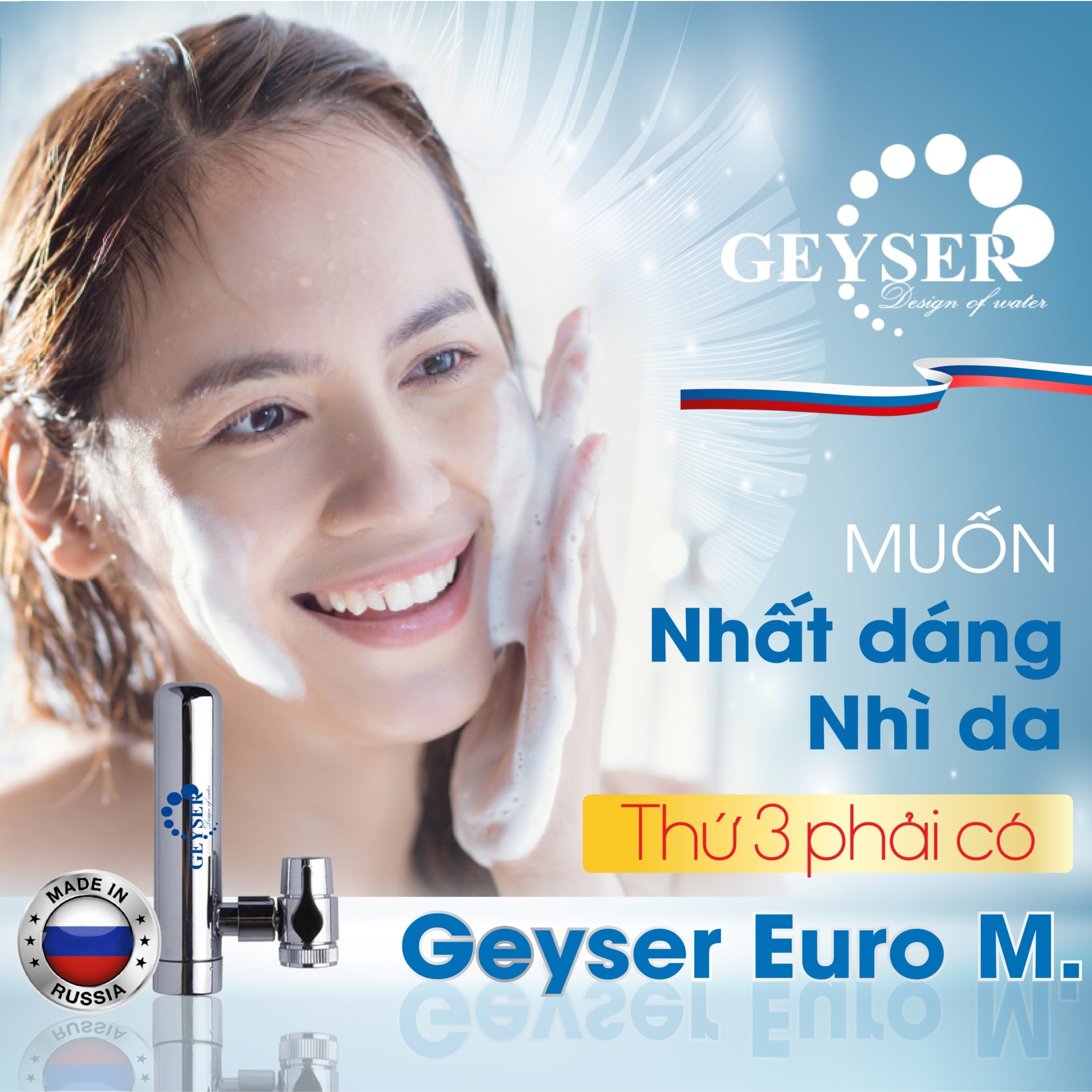 Máy lọc nước tại vòi Geyser Euro by Scitech - Hàng chính hãng