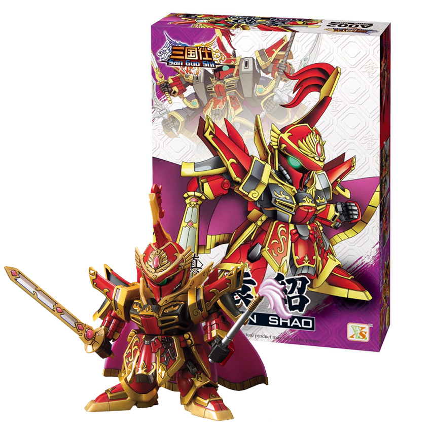 Mô hình Gundam tướng Viên Thiệu - Đồ chơi Tam Quốc lắp ráp sáng tạo Gundam A002