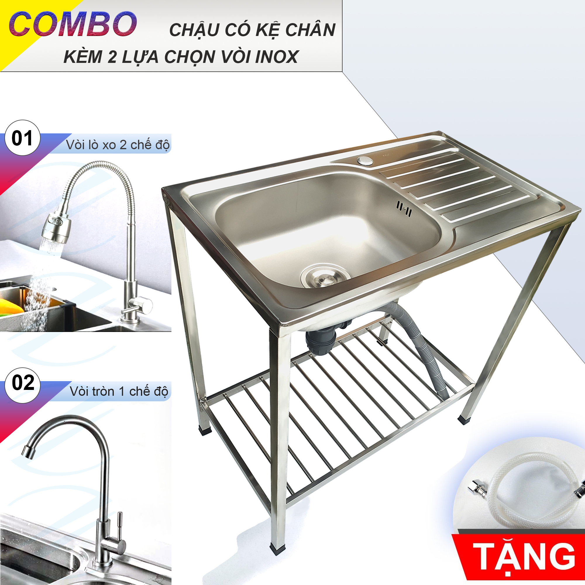 combo-chau-rua-chen-bat-co-chan-1-hoc-1-canh-7545-kem-voi-inox-lanh