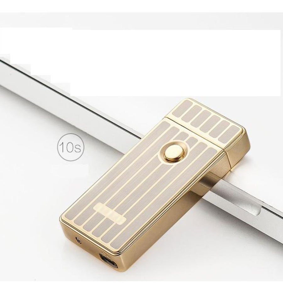 Bật lửa sạc điện 316D  (Vàng)