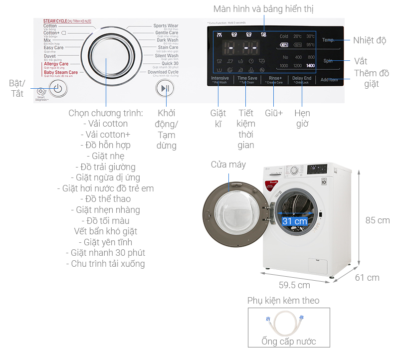 Máy Lọc Nước RO 9 Lõi Omega Không Vỏ Tủ Kangaroo KG110 - Hàng chính hãng