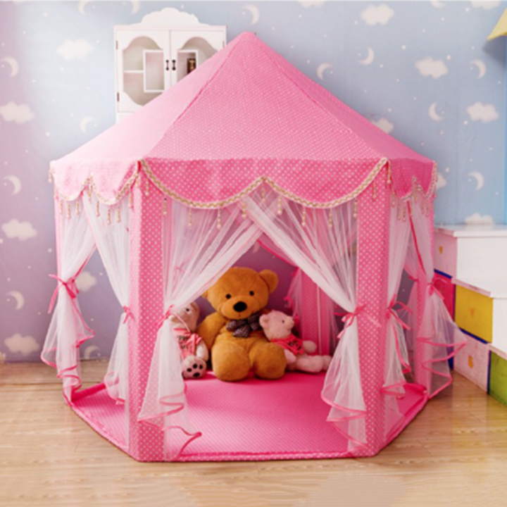 Lều Lâu Đài Công Chúa Lục Giác Cho Bé (Princess castle the six corners of the tent) 5