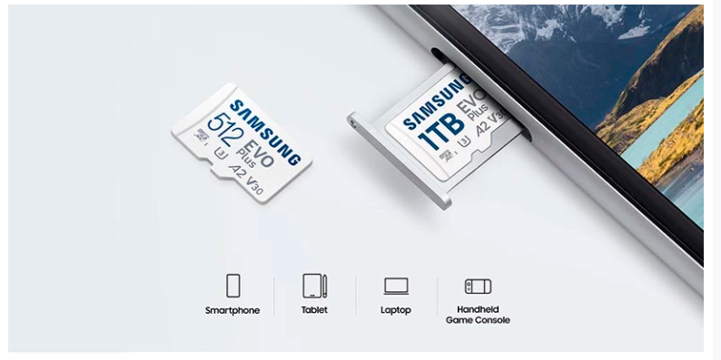 Thẻ Nhớ Micro SDXC Samsung Evo Plus U3 160MB/s 256GB New 2024 - Hàng Nhập Khẩu