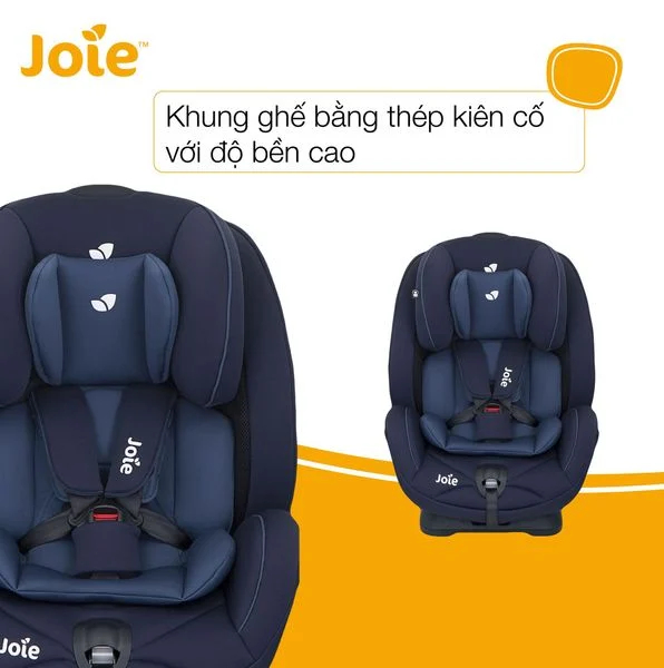 Ghế ngồi ôtô cho bé Joie Stages Coal dành cho bé từ sơ sinh đến 7 tuổi
