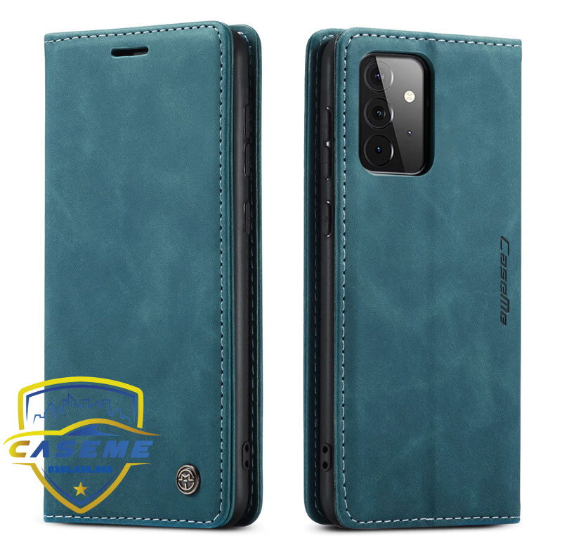 Bao da cao cấp dành cho Samsung A12, Samsung A52, Samsung A52s Samsung A72 dạng ví Caseme - Hàng Nhập Khẩu