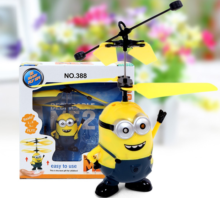 Máy Bay Trực Thăng Điều Khiển HangWing Minion Cảm Ứng Bằng Tay HWA1315554