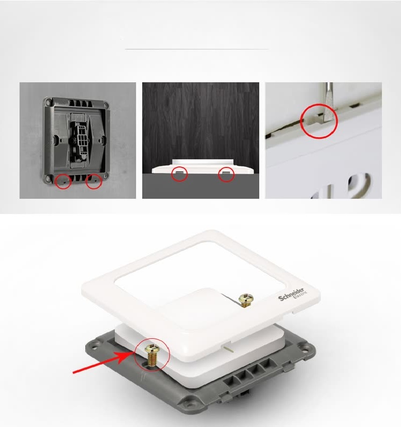 Bộ 4 Công Tắc Điện Schneider Electric Bộ 4 Công Tắc Điện Schneider Electric