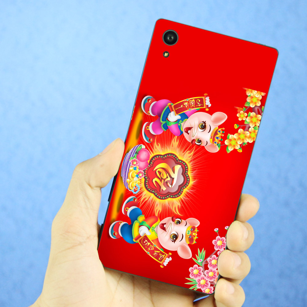 Ốp điện thoại Sony Xperia XA Ultra - Chuột đón xuân 01 MS CDX01