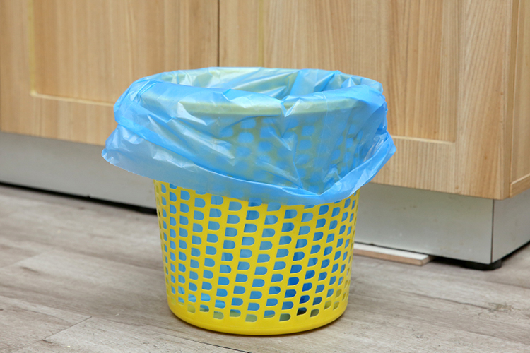 Túi Rác Màu Green Eco Thân Thiện Môi Trường (45 x 55cm x 1Kg) (Xanh, Hồng, Vàng)