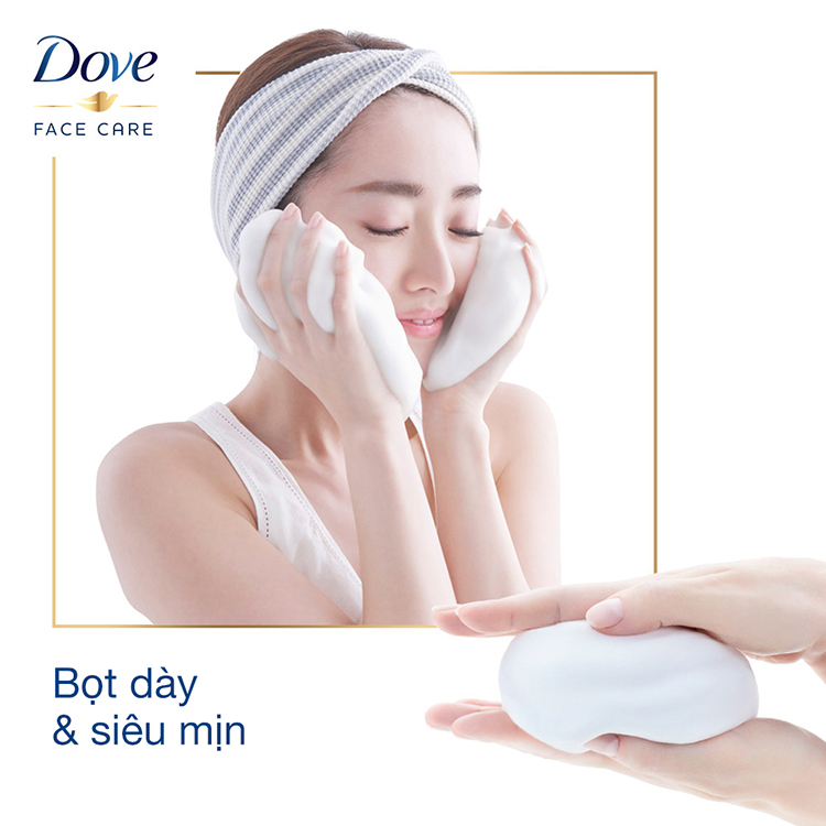 Sữa Rửa Mặt Dove Tinh Chất - Serum Cấp Ẩm Và Cho Da Mềm Mịn 130ml