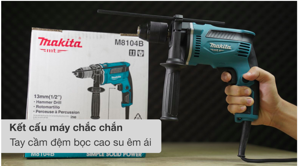 Máy khoan búa(13mm) Makita M8104B