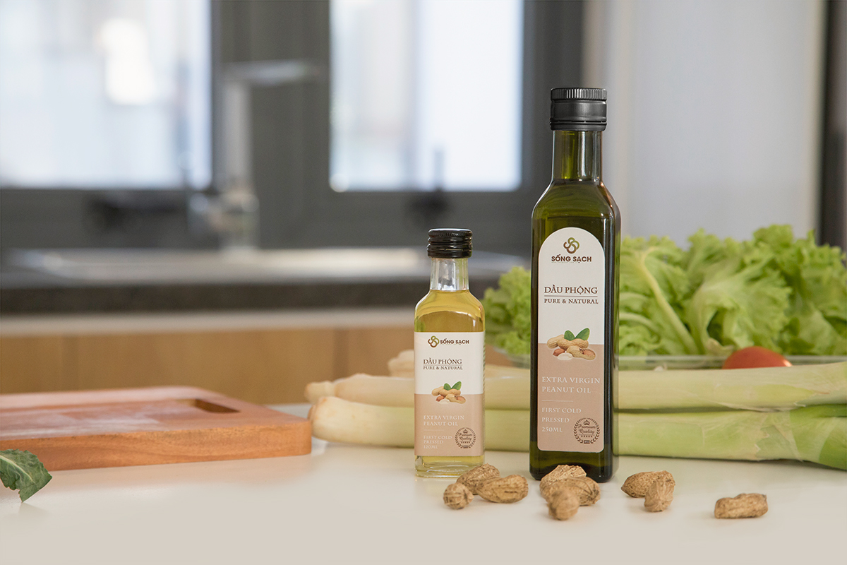 Dầu Phụng Nguyên Chất Quảng Nam Sống Sạch