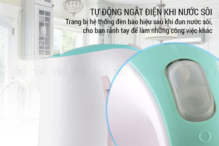 Ấm siêu tốc Daewoo DEK-D6500 (1.7L) - Hàng chính hãng 5