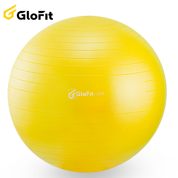 Bóng Tập Yoga - Bóng Tập Thể Hình Glofit GFY001 - Vàng (Yellow Yoga Ball)
