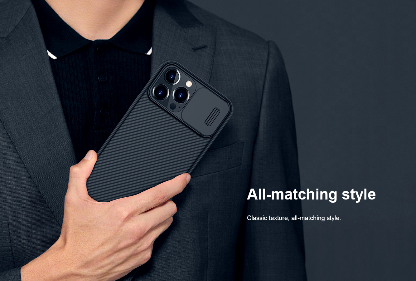 Ốp Nillkin bảo vệ Camera cho iPhone 13 / 13 Pro / 13 Pro Max Nillkin Camshield nắp đậy bảo vệ Camera - Hàng nhập khẩu