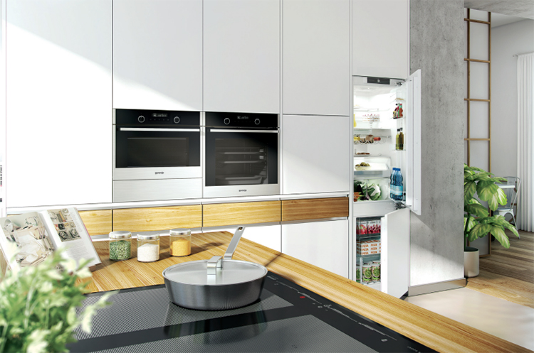 Lò nướng kết hợp vi sóng Gorenje BCM547S12X 50L